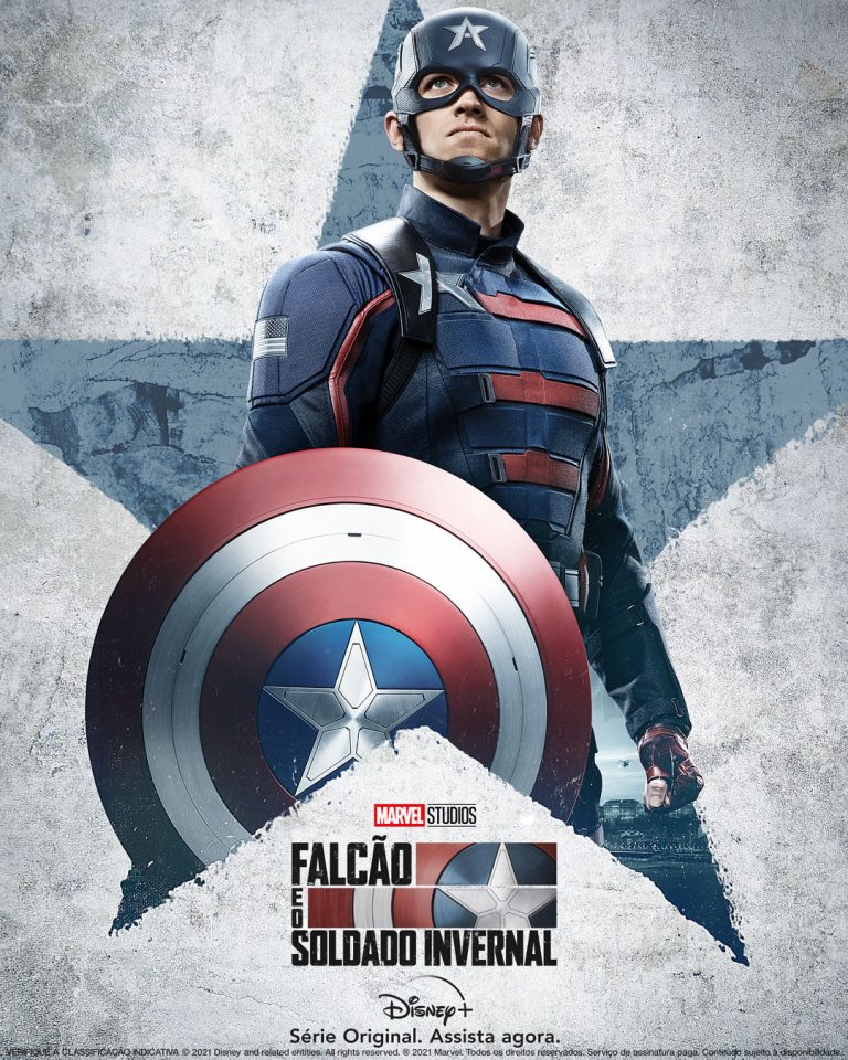 John Walker estampa novo cartaz de Falcão e o Soldado Invernal Arroba