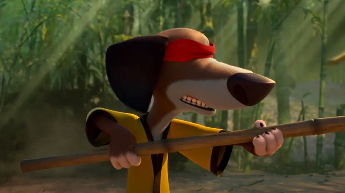 o lendário cão guerreiro