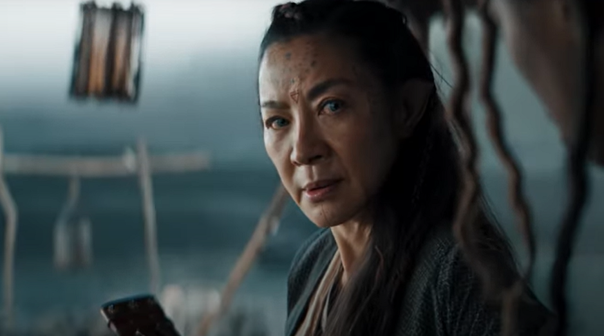 the witcher a origem ccxp22 michelle yeoh